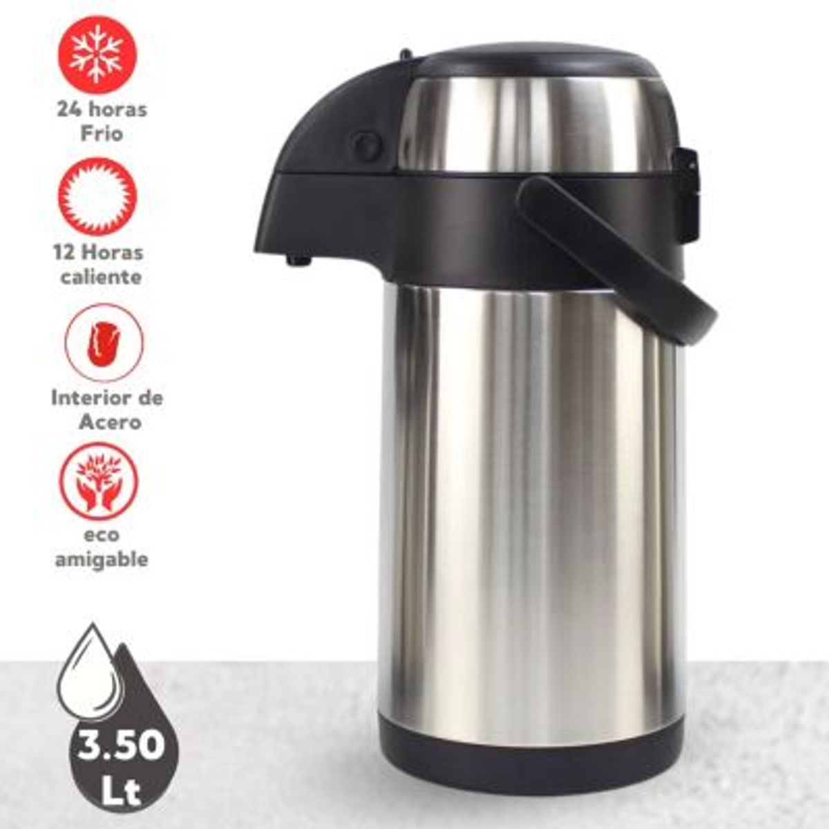 GENERICO - Termo Pro 350lt Stainless Sifon