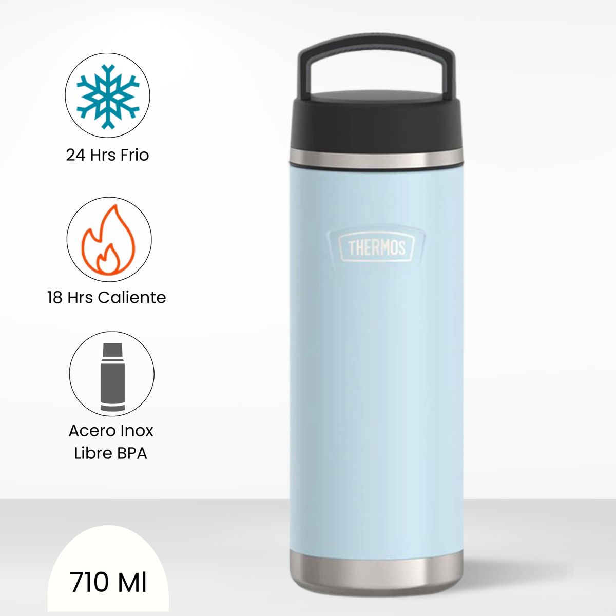 THERMOS - Termo de Bebida Icon 710ml Celeste
