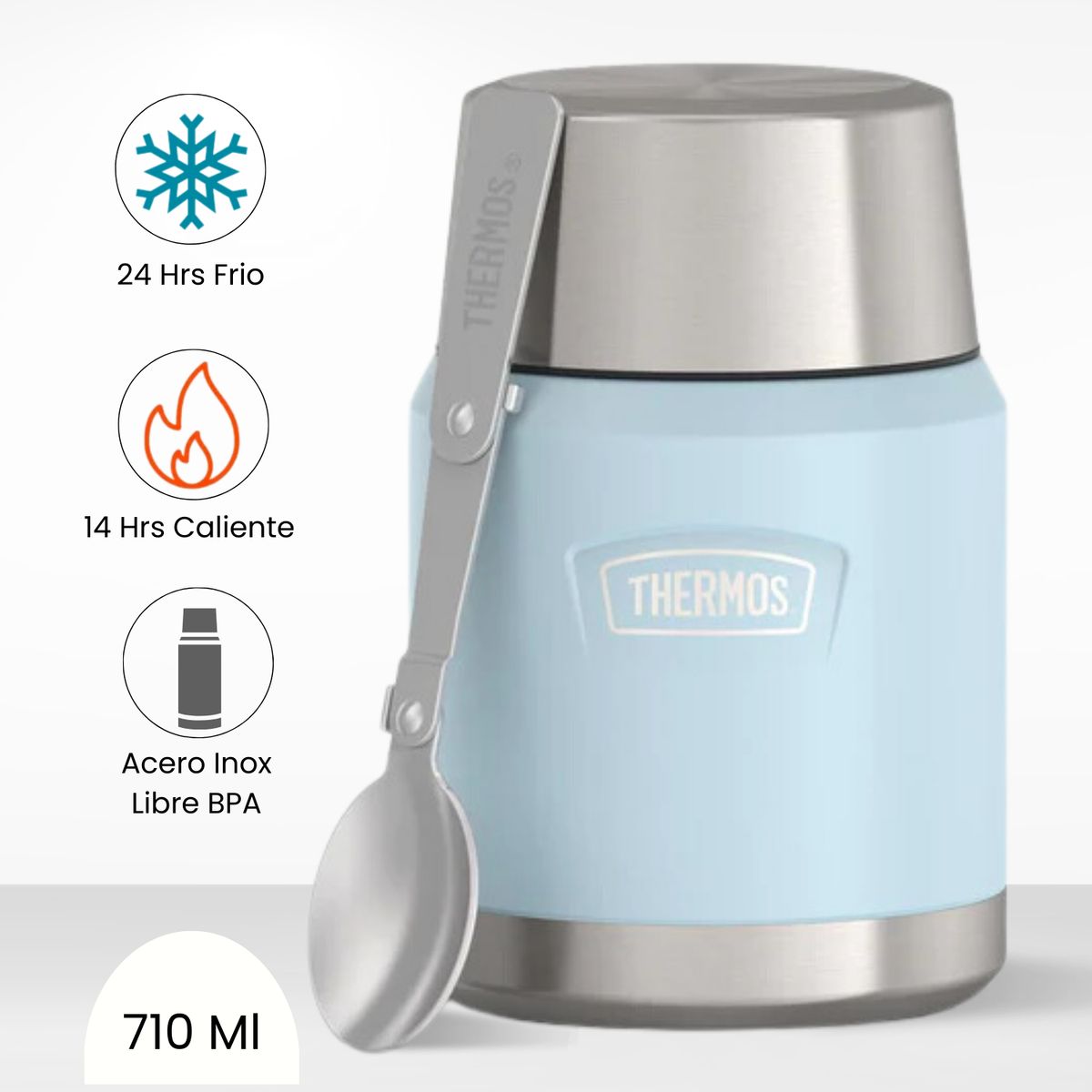 THERMOS - Termo de Comida Icon 710ml Celeste