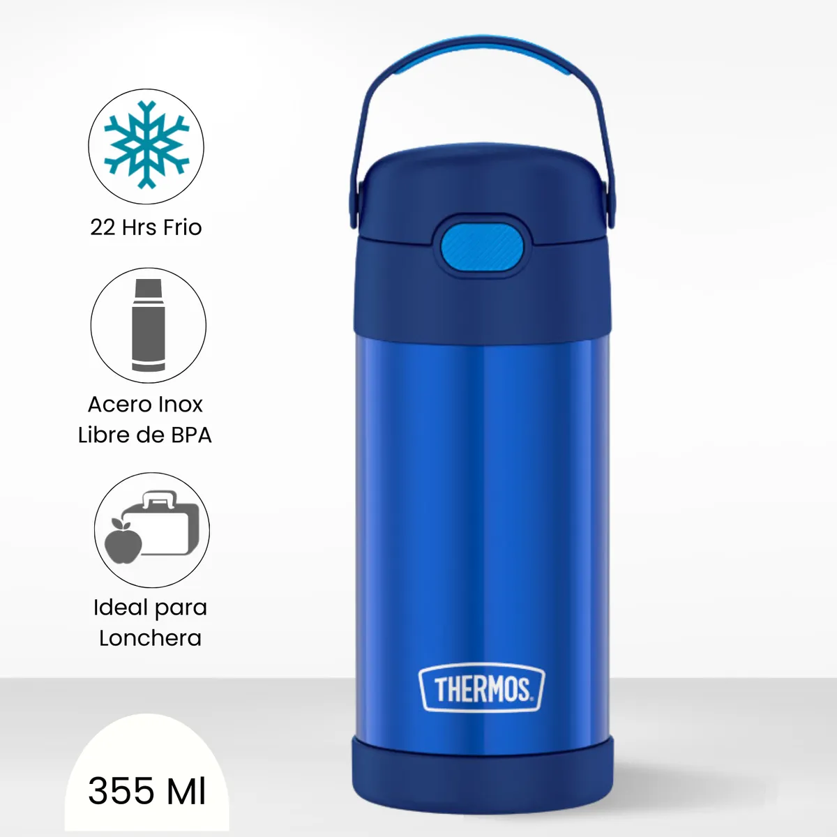 THERMOS - Tomatodo Térmico para Niños Funtainer 355ml Azul