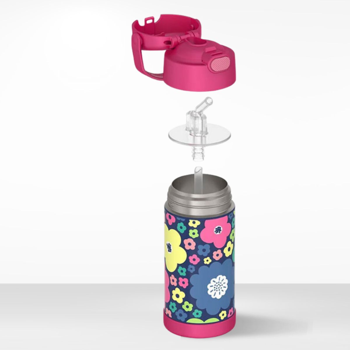 THERMOS - Tomatodo Térmico para Niños Funtainer 355ml Floreado