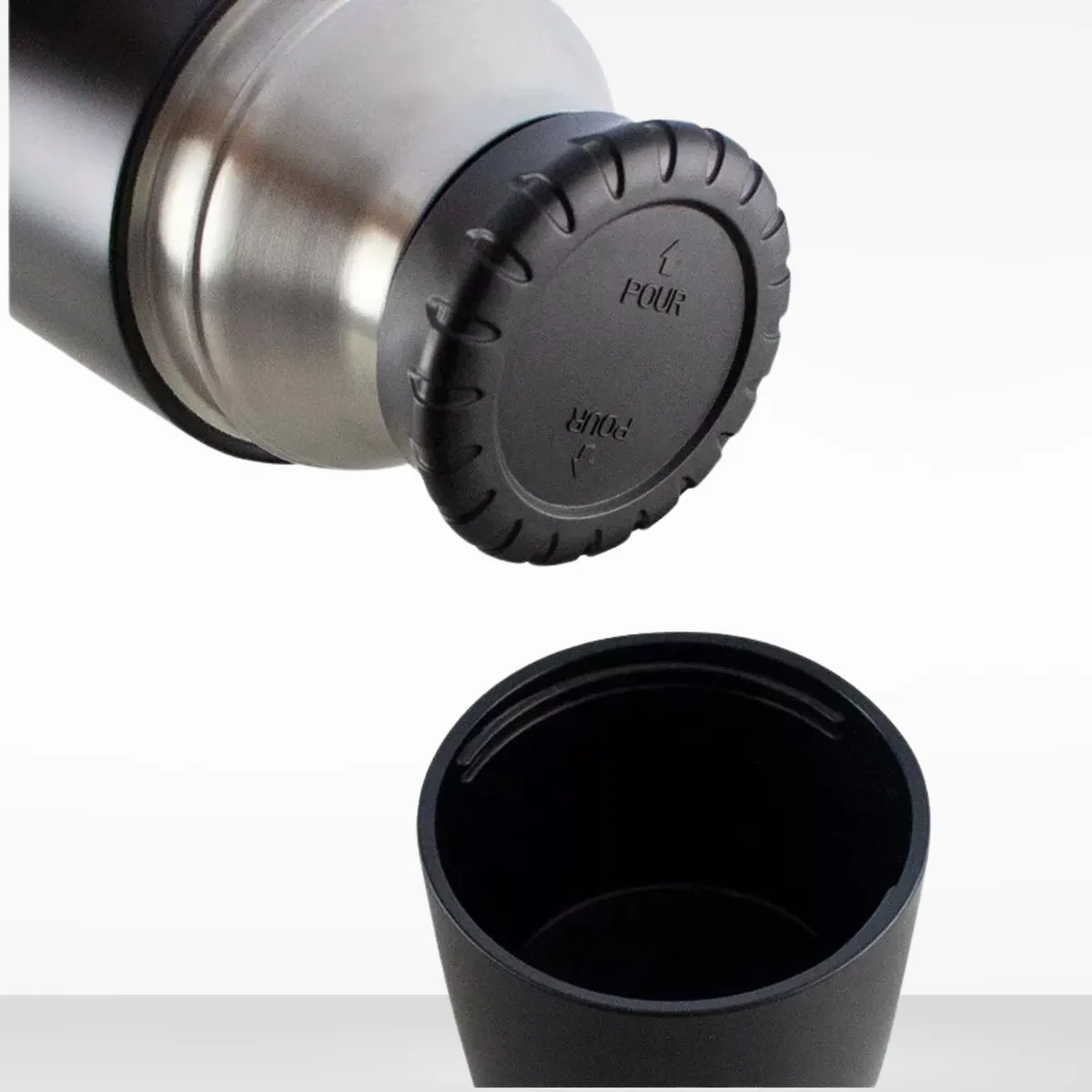 THERMOS - Termo de Bebida Negro 1l Thermos