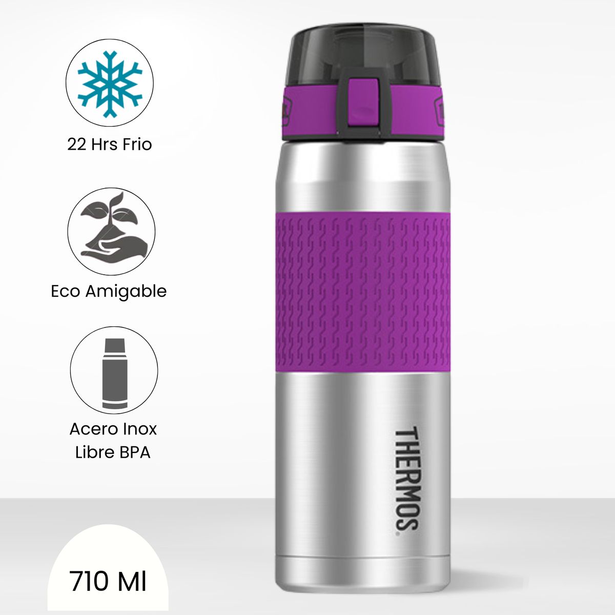 THERMOS - Tomatodo Térmico Zero 710ml Morado