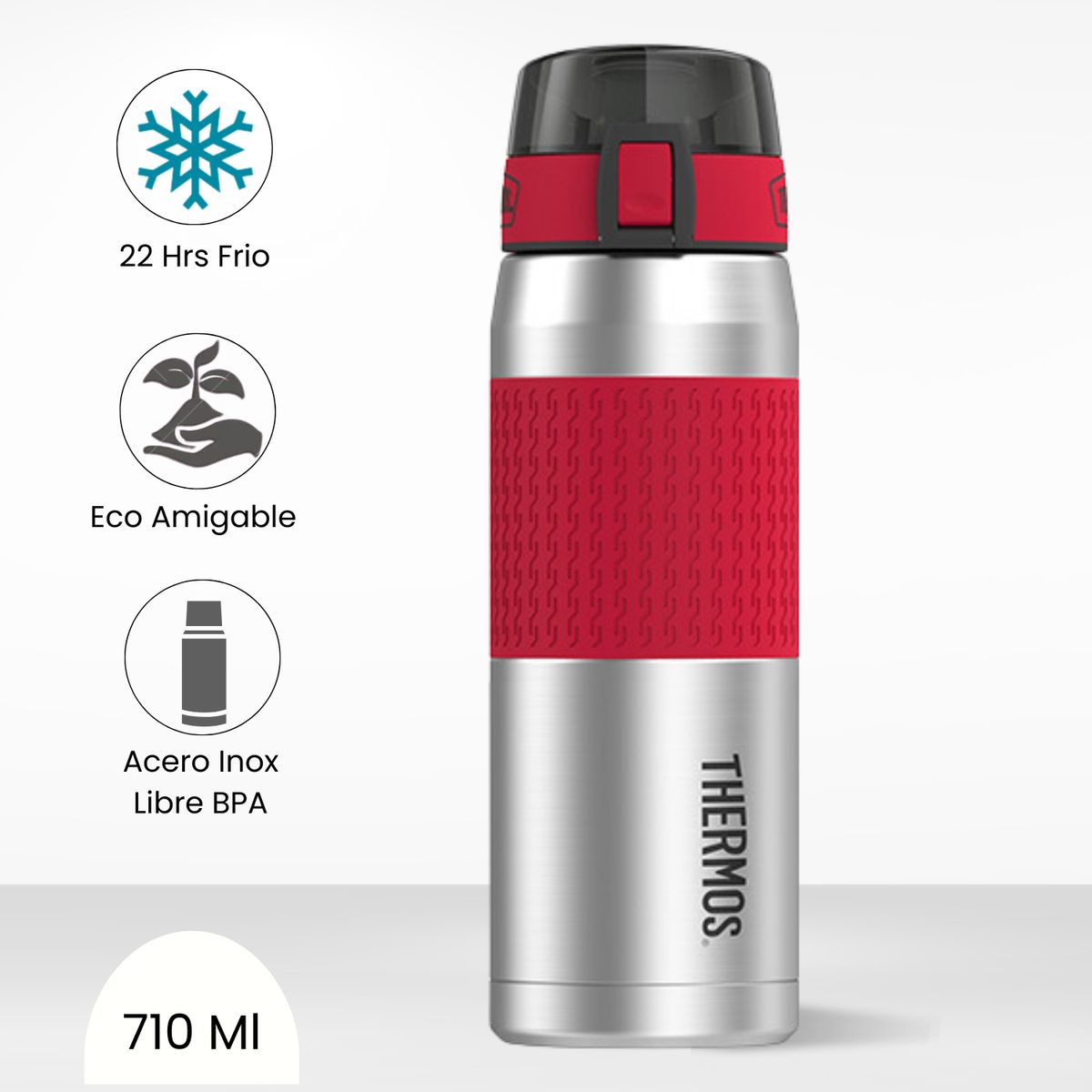THERMOS - Tomatodo Térmico Zero 710ml Rojo
