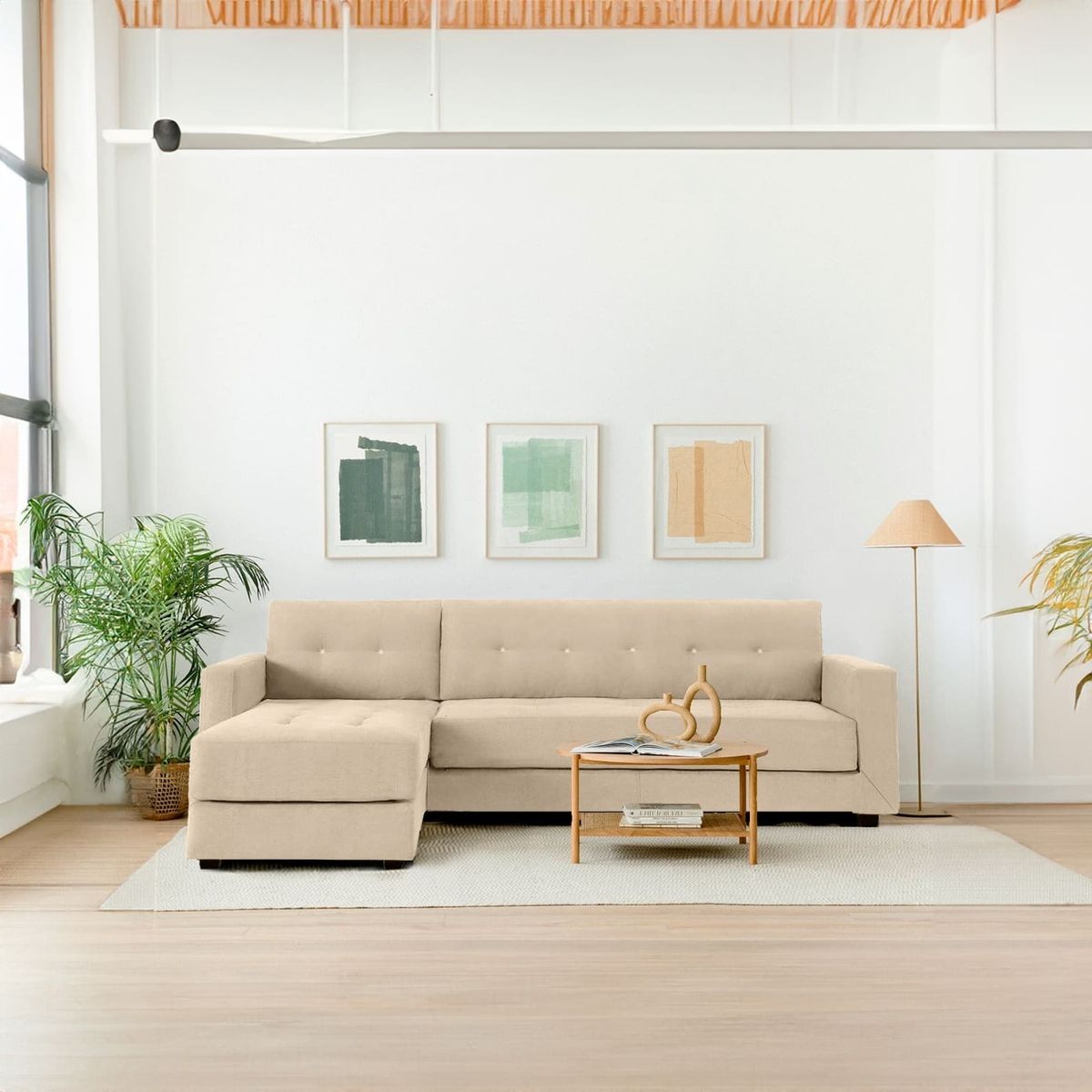 GENERICO - Seccional Rusia Izquierdo Beige Claro