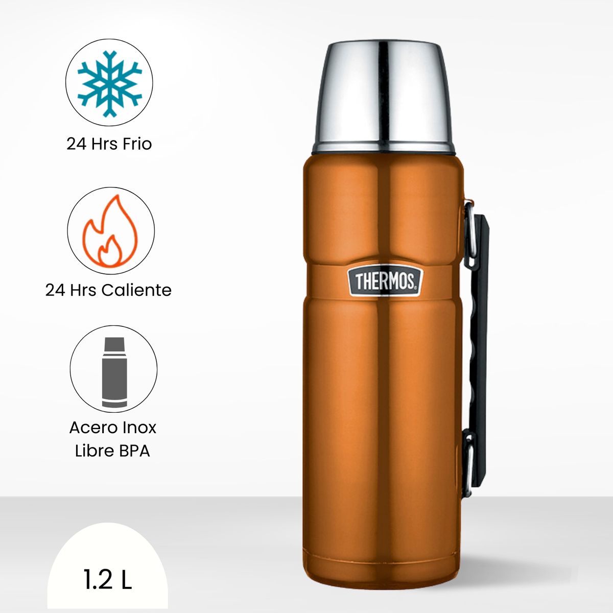 THERMOS - Termo de Bebida King 1.2l Dorado