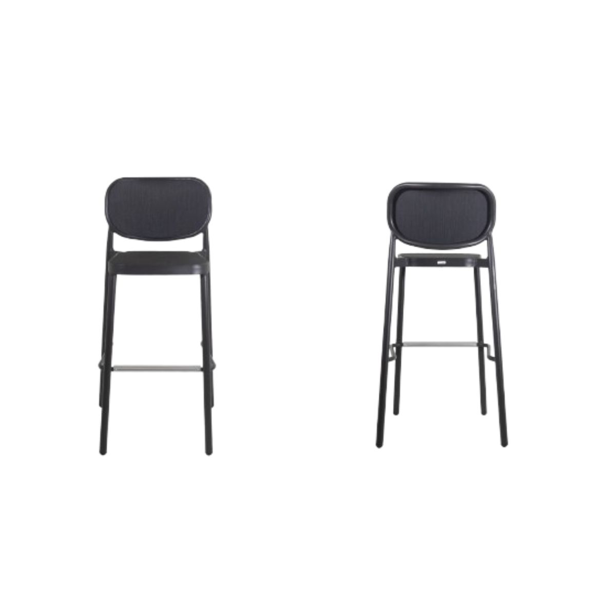 NIHM - Silla Bar Outdoor Moraig Negro