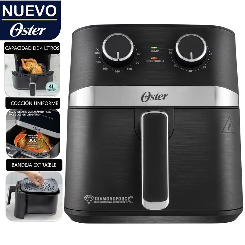 OSTER - Freidora de Aire Manual Oster® 4L CKSTAF401MDF