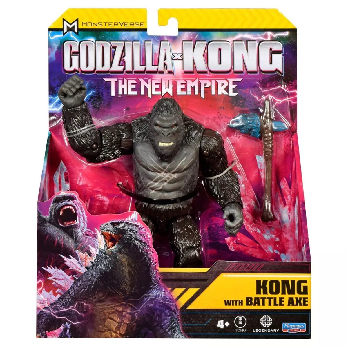 PLAYMATES TOYS - Godzilla x Kong – Kong Battle Axe 15 cm