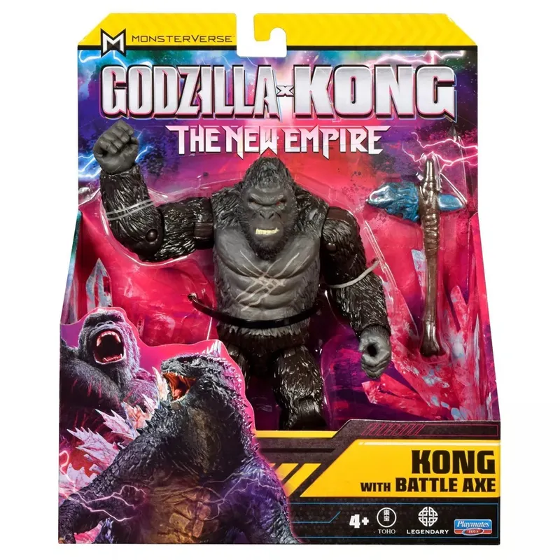 PLAYMATES TOYS - Godzilla x Kong – Kong Battle Axe 15 cm