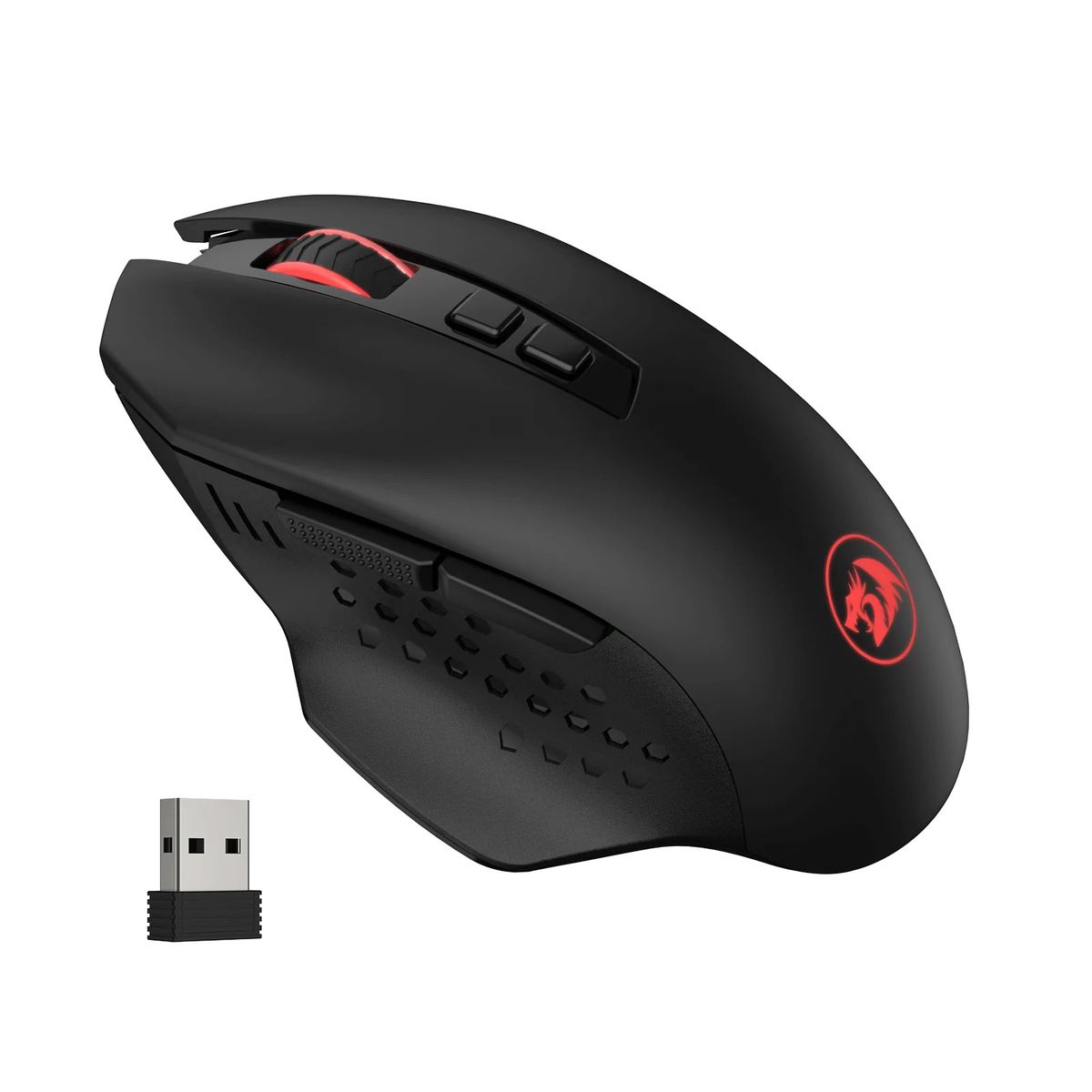 REDRAGON - Mouse Redragon GAINER M656 Wireless RGB 4000 DPI 7 BOTONES