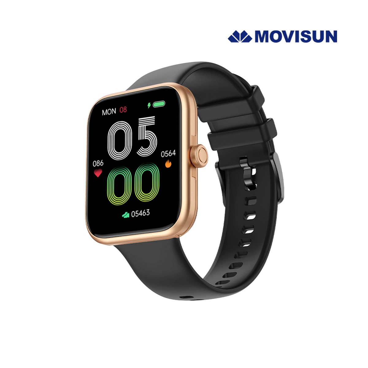 MOVISUN - RELOJ MOVISUN WATCH  U  - NEGRO/DORADO