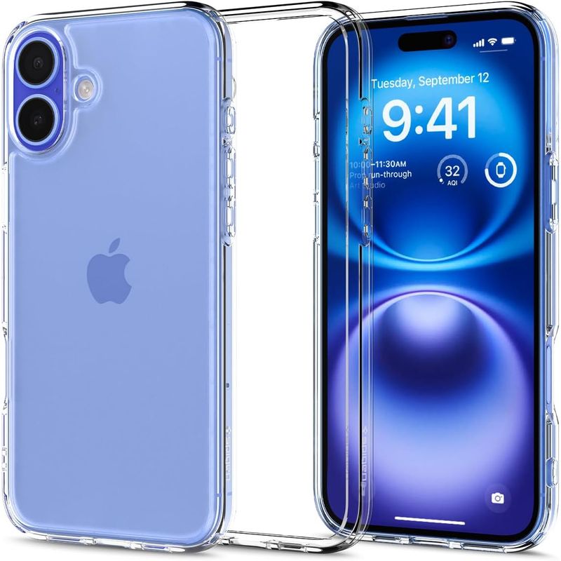 SPACE - Case Sapce Anticaida iPhone 16  - Transparente