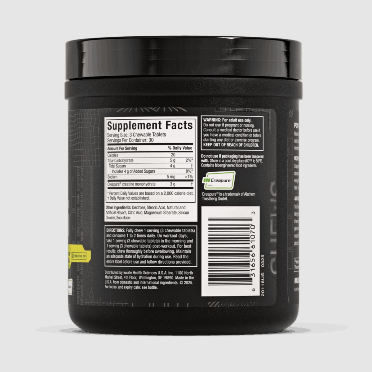 MUSCLETECH - Creatina Muscletech Creapure Gomas - 90 unidades