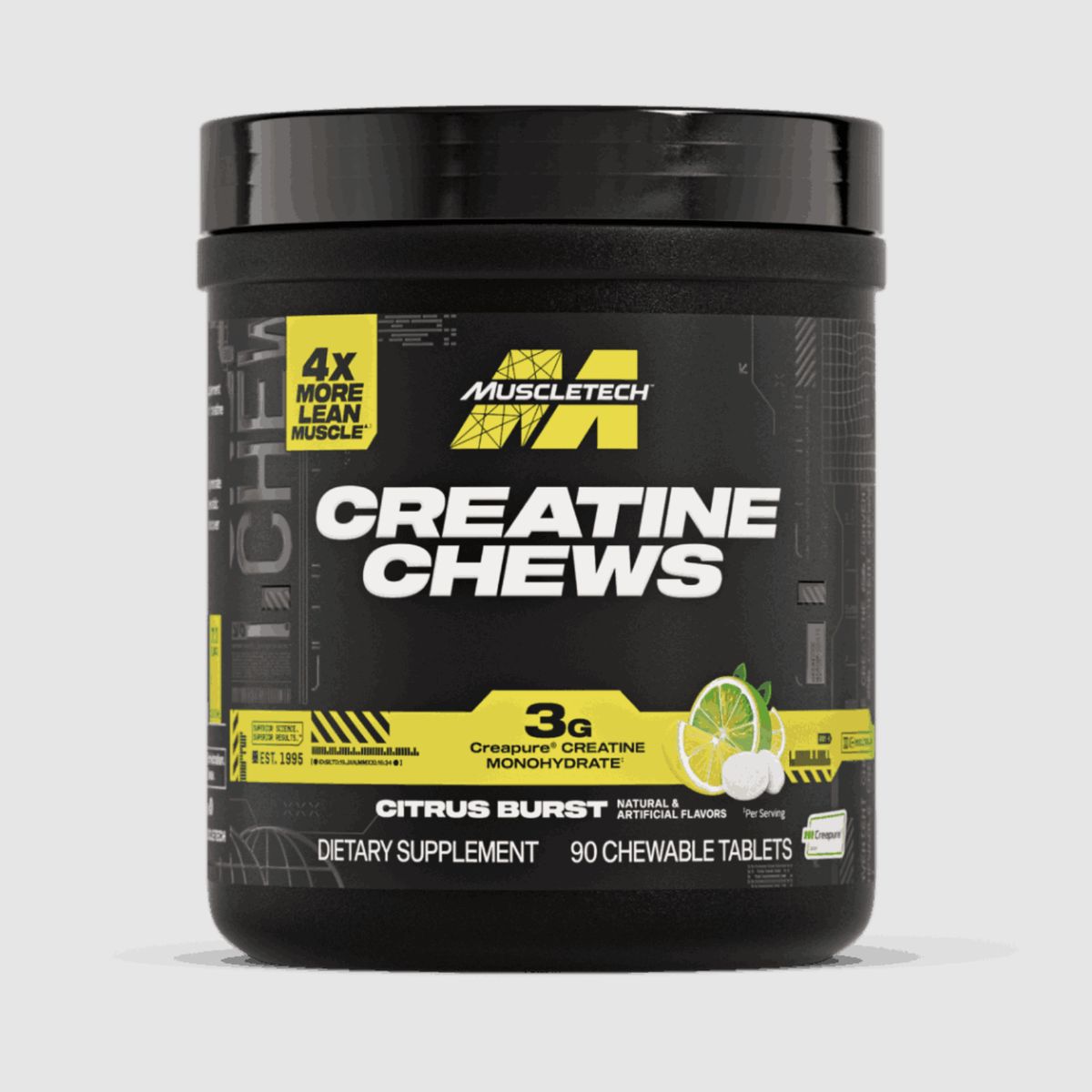 MUSCLETECH - Creatina Muscletech Creapure Gomas - 90 unidades