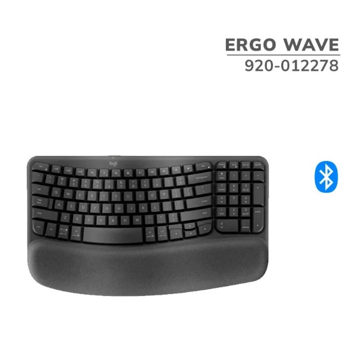 LOGITECH - Teclado Inalámbrico Logitech Ergo Wave Keys