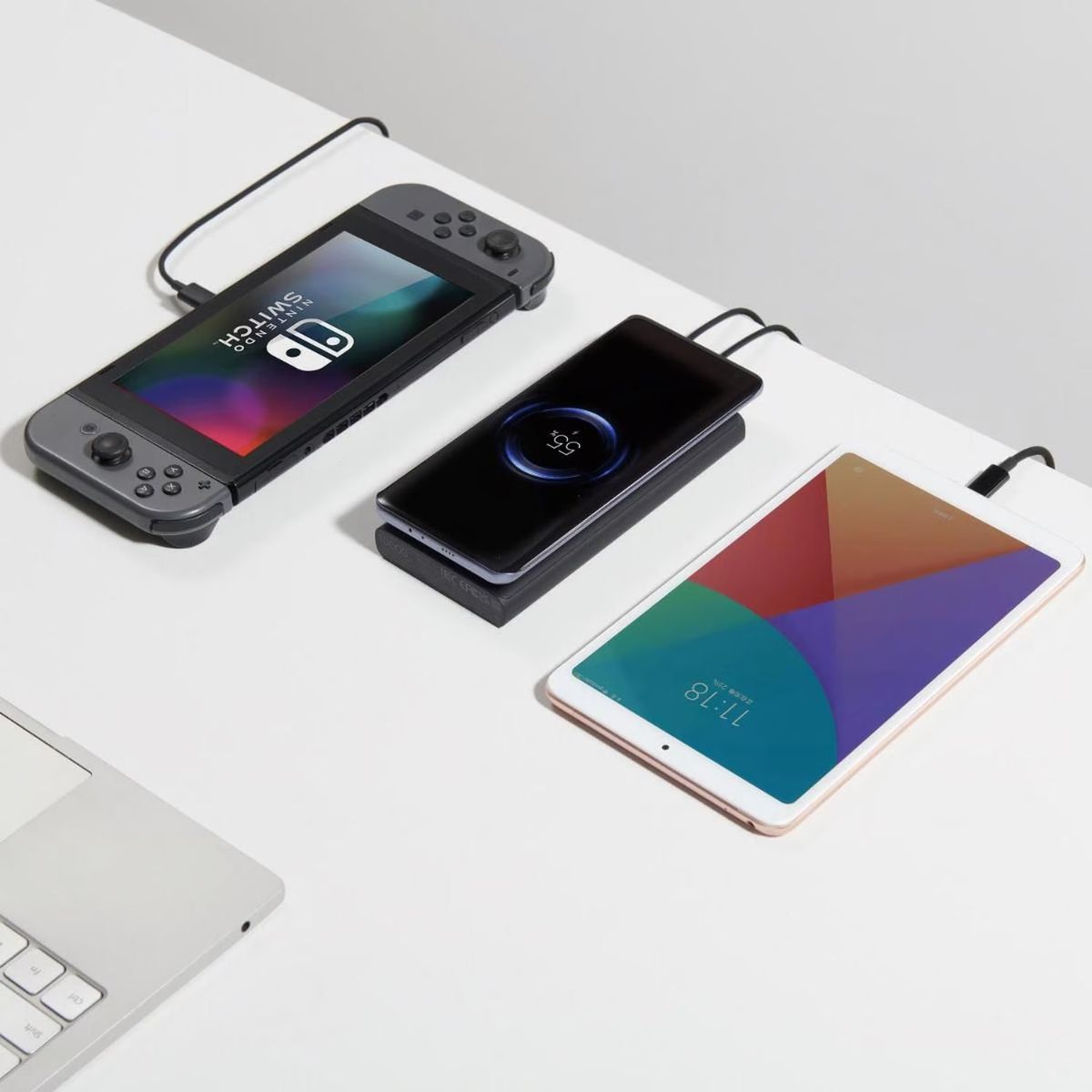 XIAOMI - Power Bank Inalámbrico Xiaomi 10W Wireless 10000mAh Black