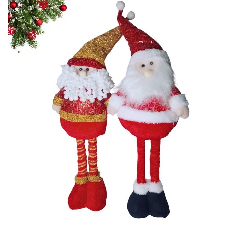 GENERICO - muñeco patilargas de navidad adornos navideños