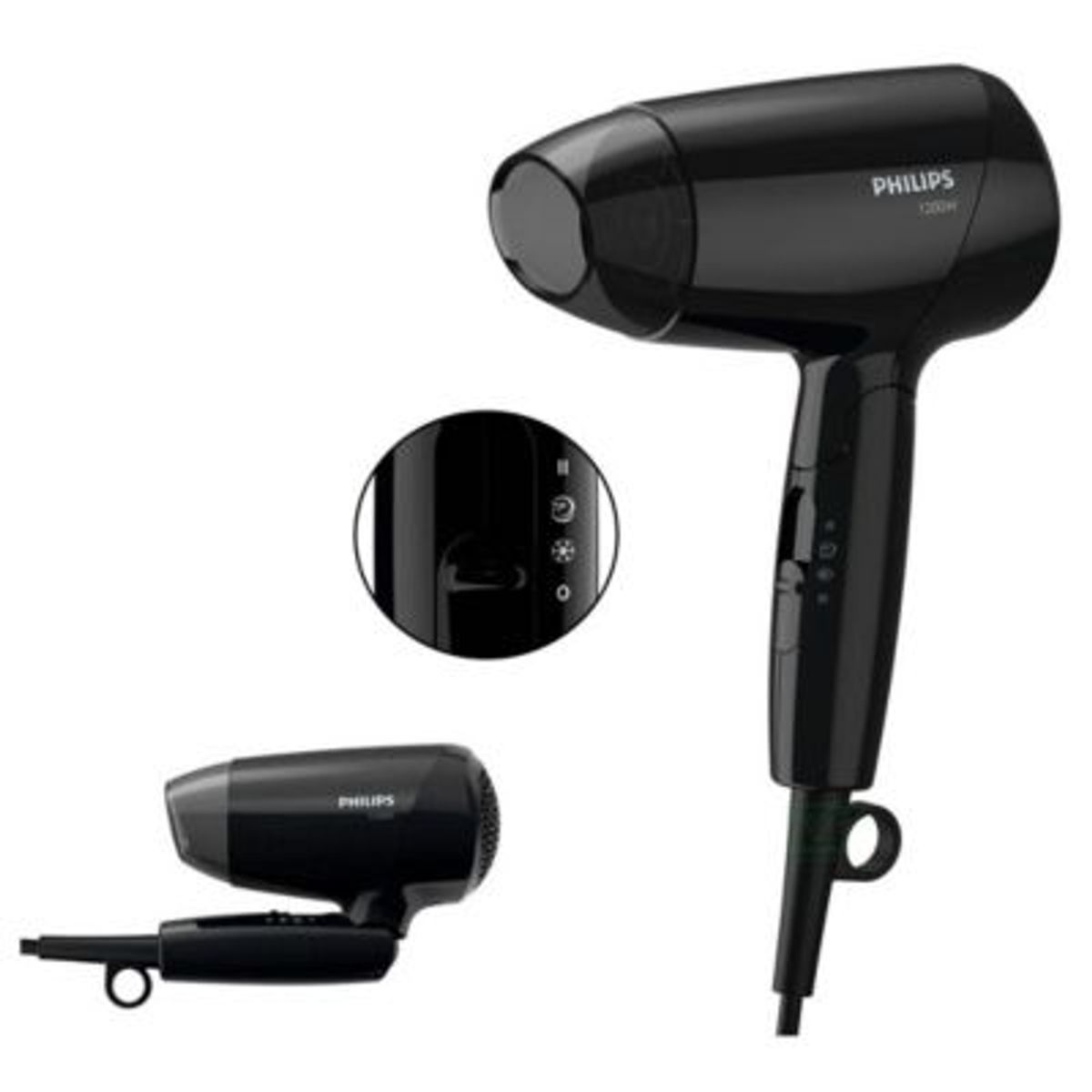 PHILIPS - Secadora de Cabello Thermo Protec 1200W