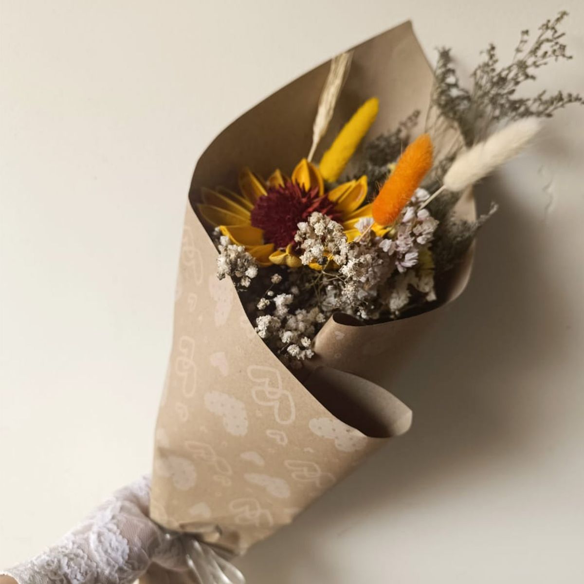 GENERICO - Ramo de Flores Amarillas Eternas Rayo de Girasol