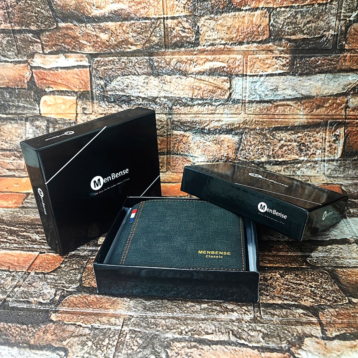 GENERICO - Billetera de cuero Menbense - Elegante