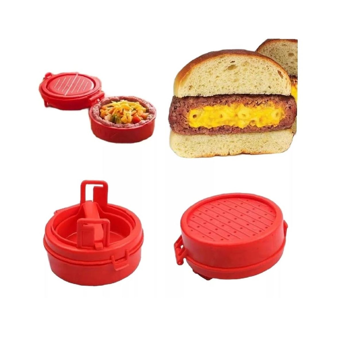 OTTOWARE - Molde para Hamburguesa Rellena