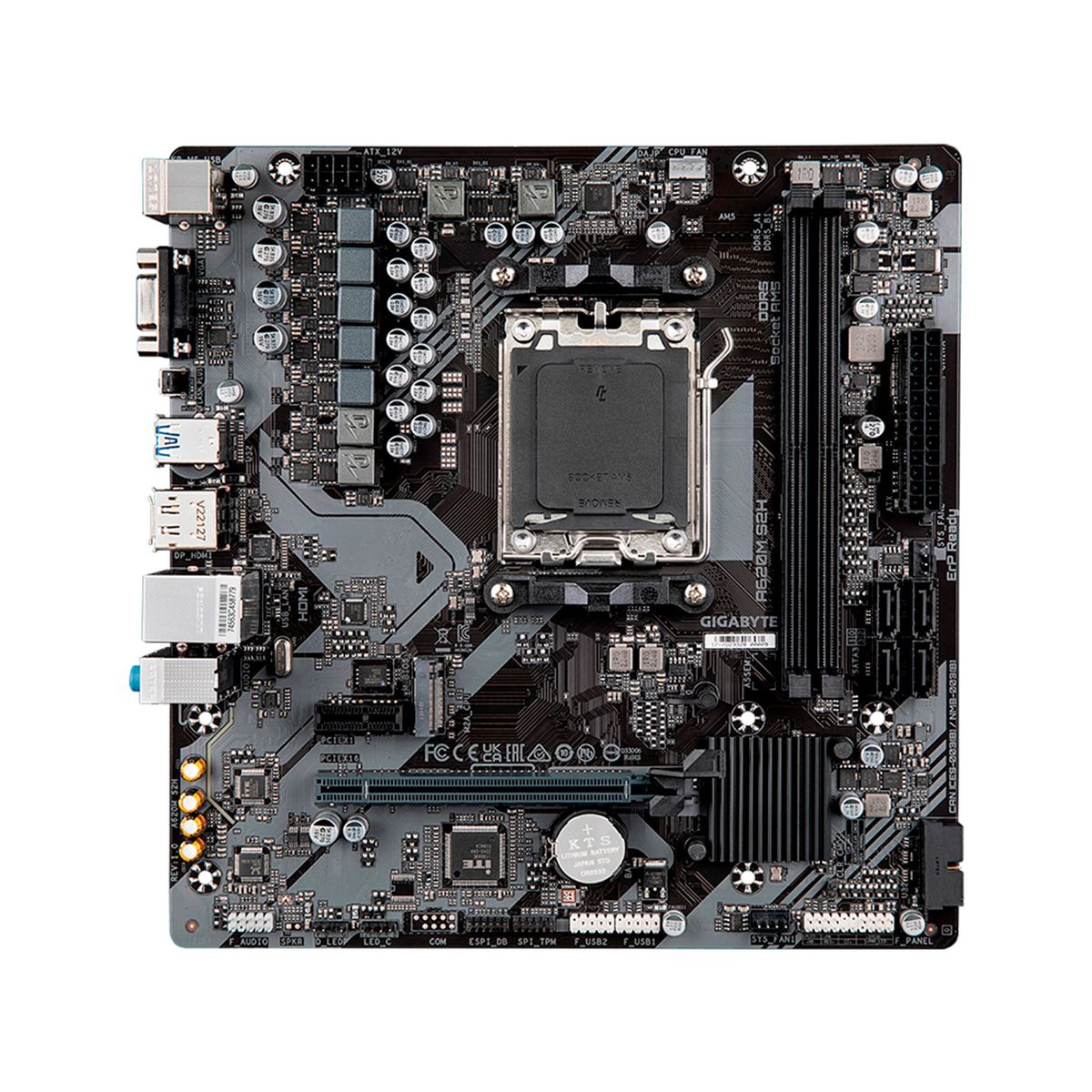 GIGABYTE - PLACA BASE GIGABYTE A620M S2H SOCKET AM5 MICRO ATX PN MBGBA620MS2H