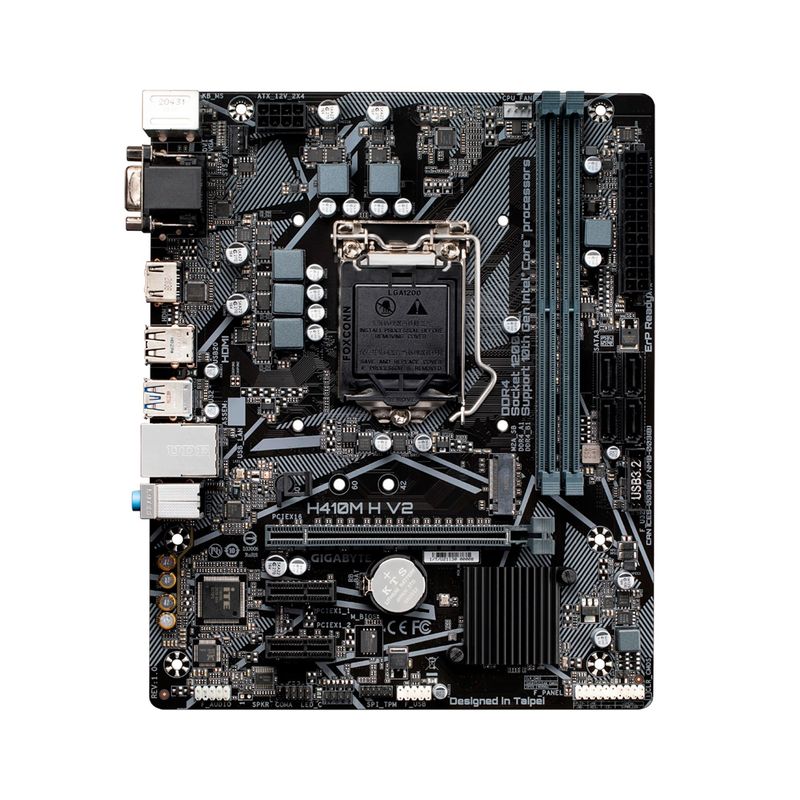 GIGABYTE - PLACA BASE GIGABYTE H410M H V2 LGA120 MICRO ATX PN MBGBH410MHV2G11