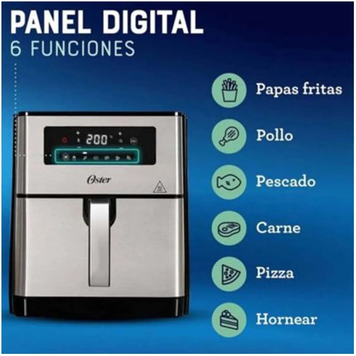 OSTER - Freidora De Aire Digital 9L CKSTAF90D