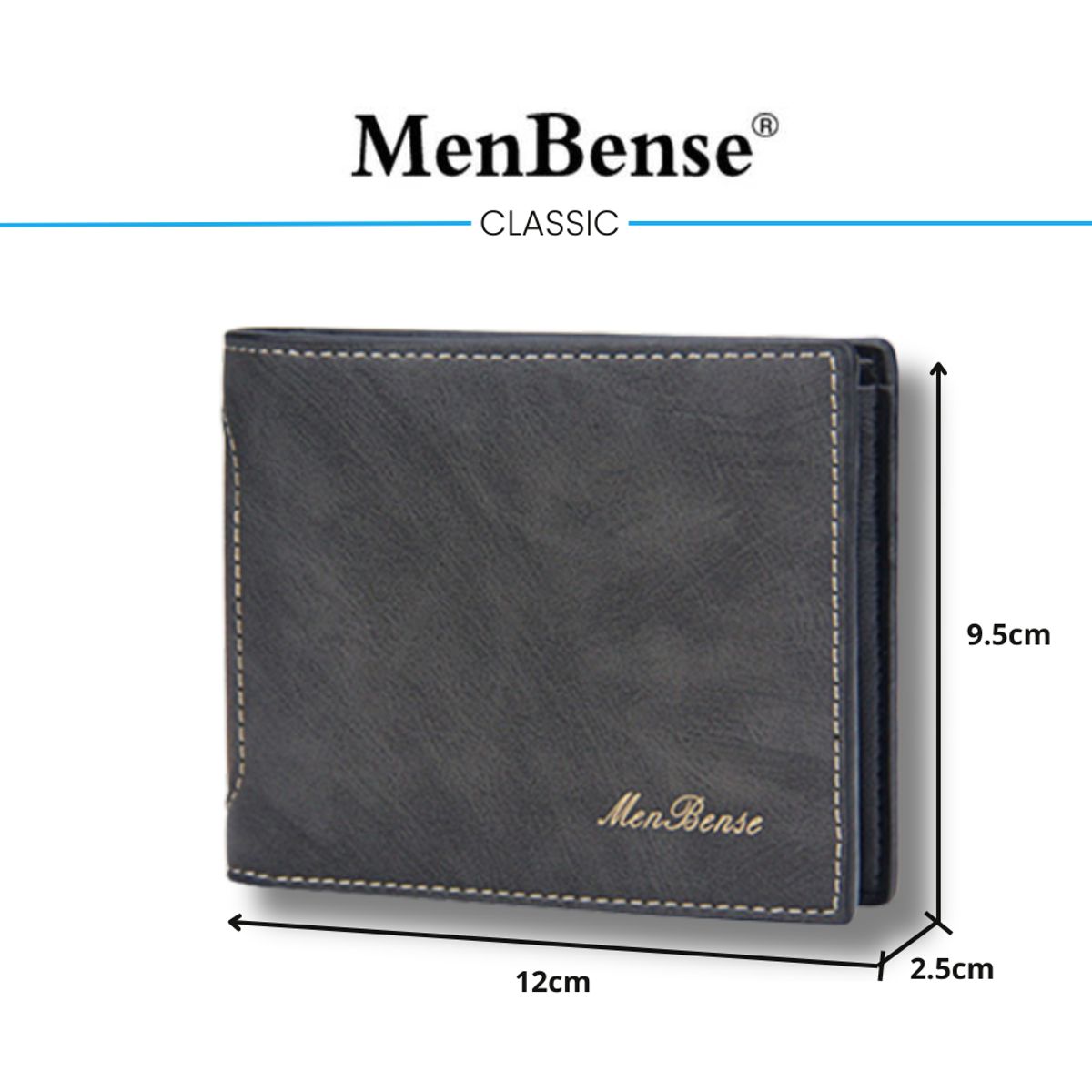 GENERICO - Billetera de cuero Menbense - Elegante