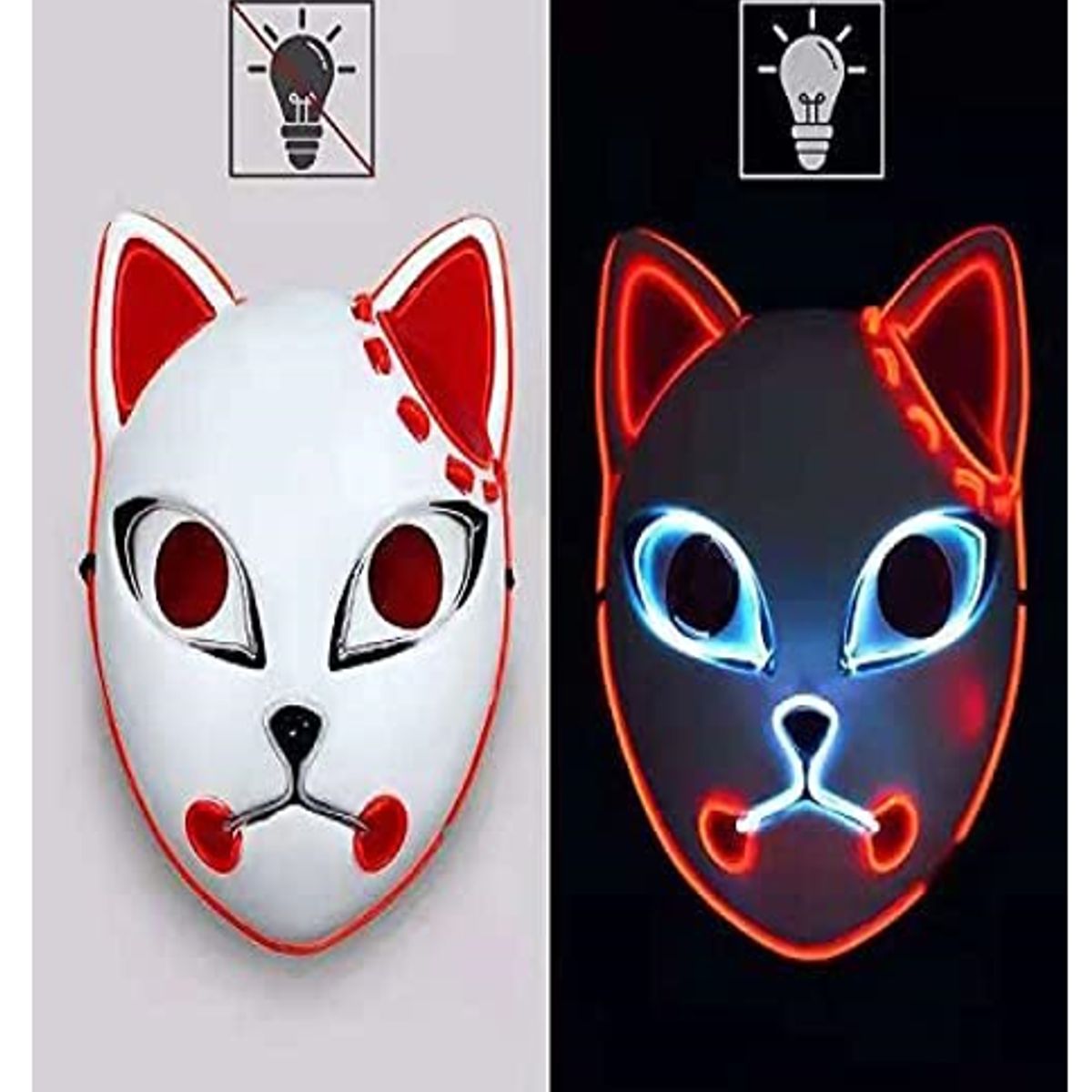 GENERICO - Máscara para Halloween Máscara de Gato