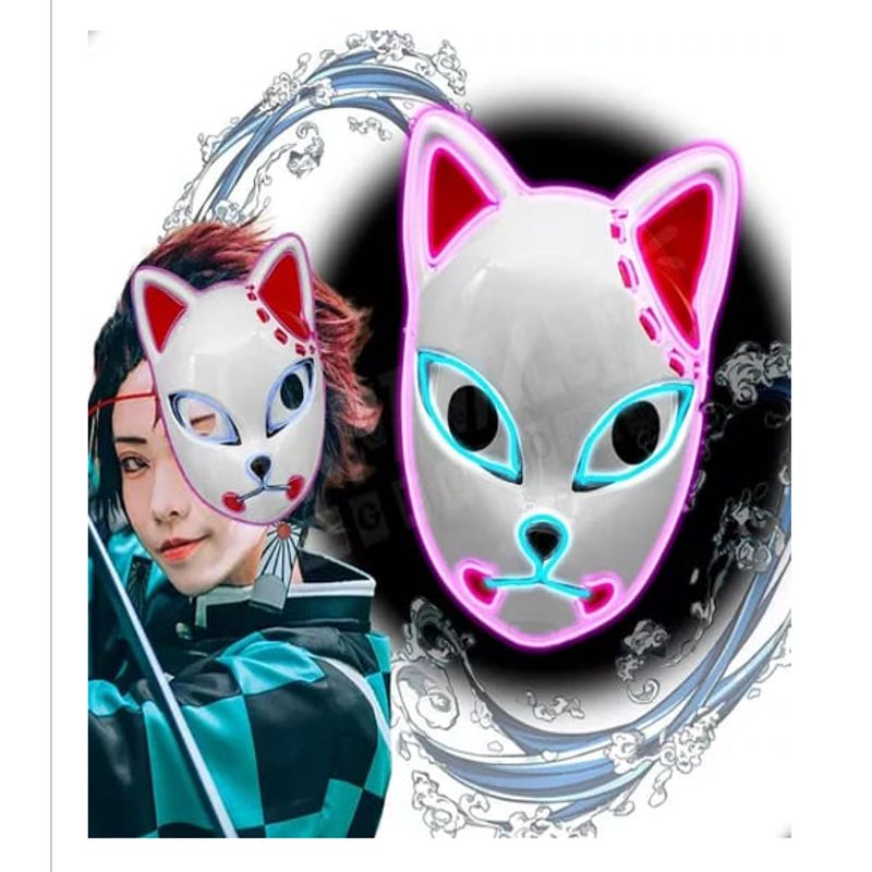 GENERICO - Máscara para Halloween Máscara de Gato