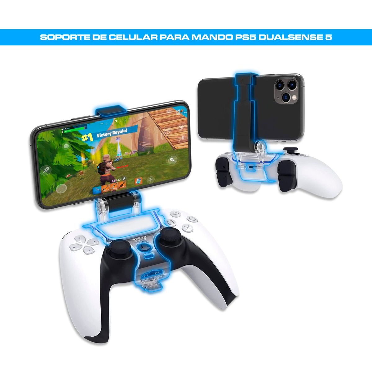 DOBE - Soporte de Celular para Mando Dualsense 5