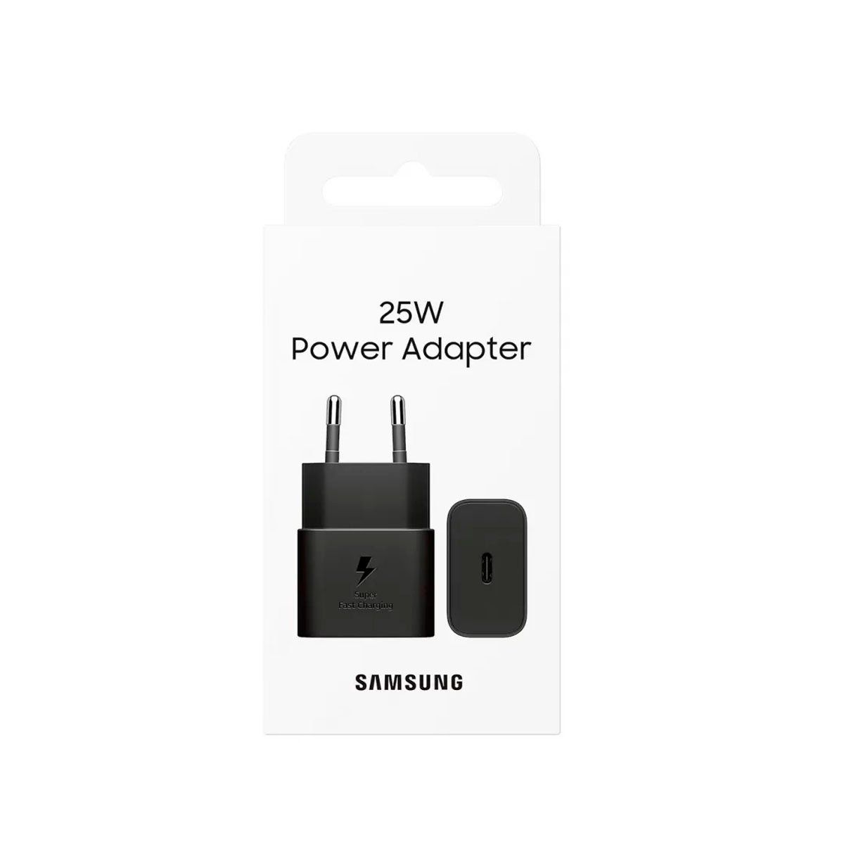 SAMSUNG - Adaptador Gan para Samsung A53 Original de 25W Negro