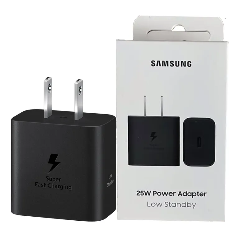 SAMSUNG - Adaptador Gan para Samsung A26 Original de 25W Negro