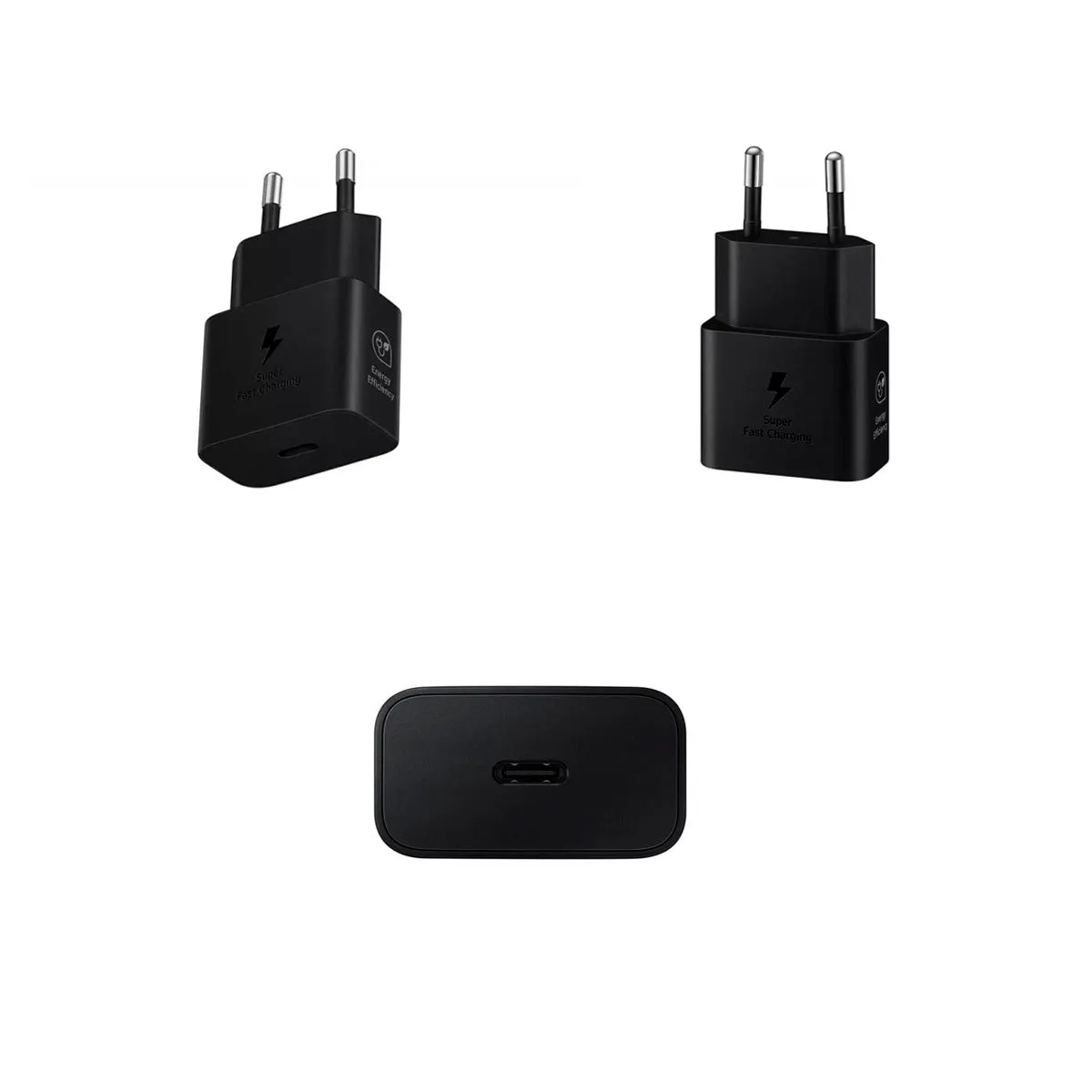 SAMSUNG - Adaptador Gan para Samsung A36 Original de 25W Negro