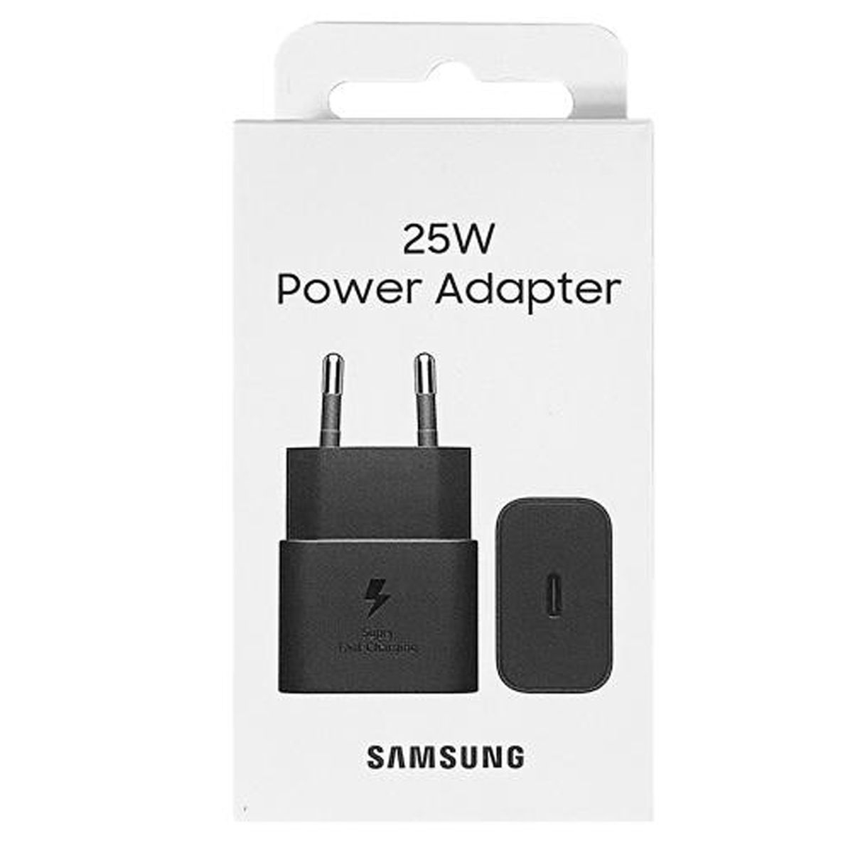 SAMSUNG - Adaptador Gan para Samsung S22 Original de 25W Negro