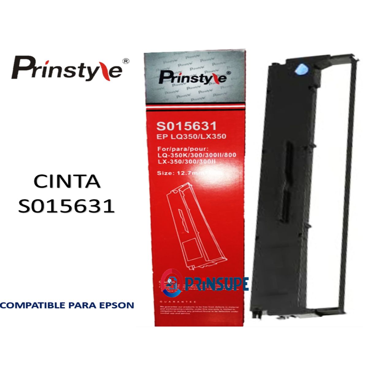 GENERICO - CINTA S015631  LX-350 / LX-300 / LX-300II / LQ350 PRINSTYLE COMPATIBLE