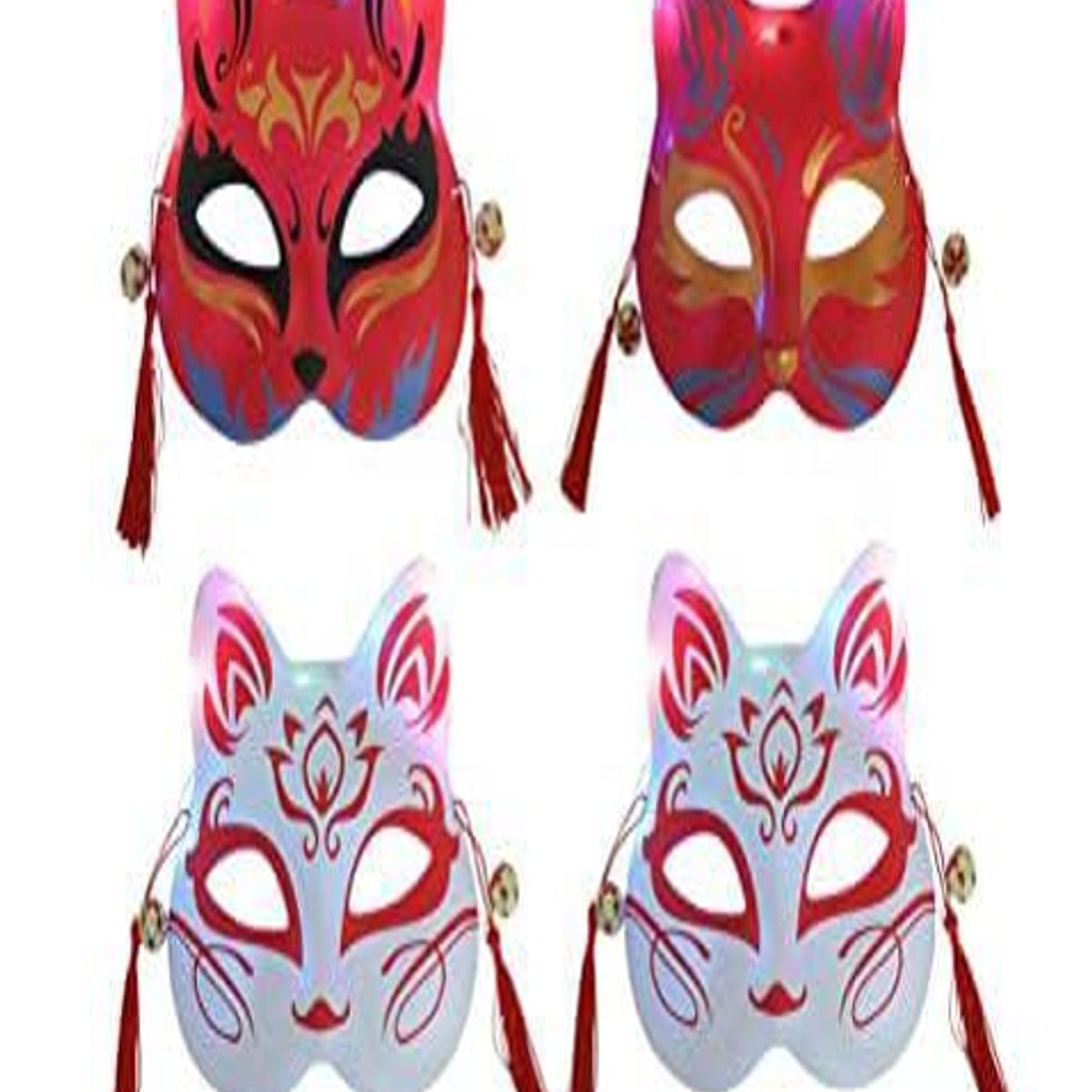 GENERICO - ANTIFAZ GATO JAPONES HALLOWEEN