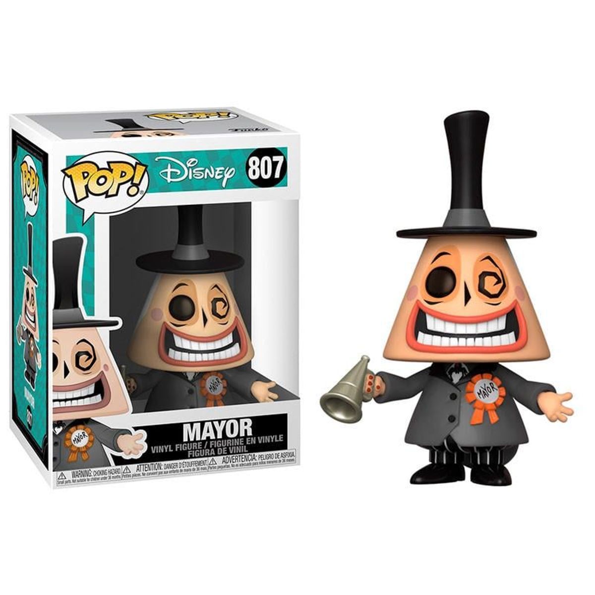 FUNKO - POP Nightmare Before Christmas Mayor with Megaphone 807