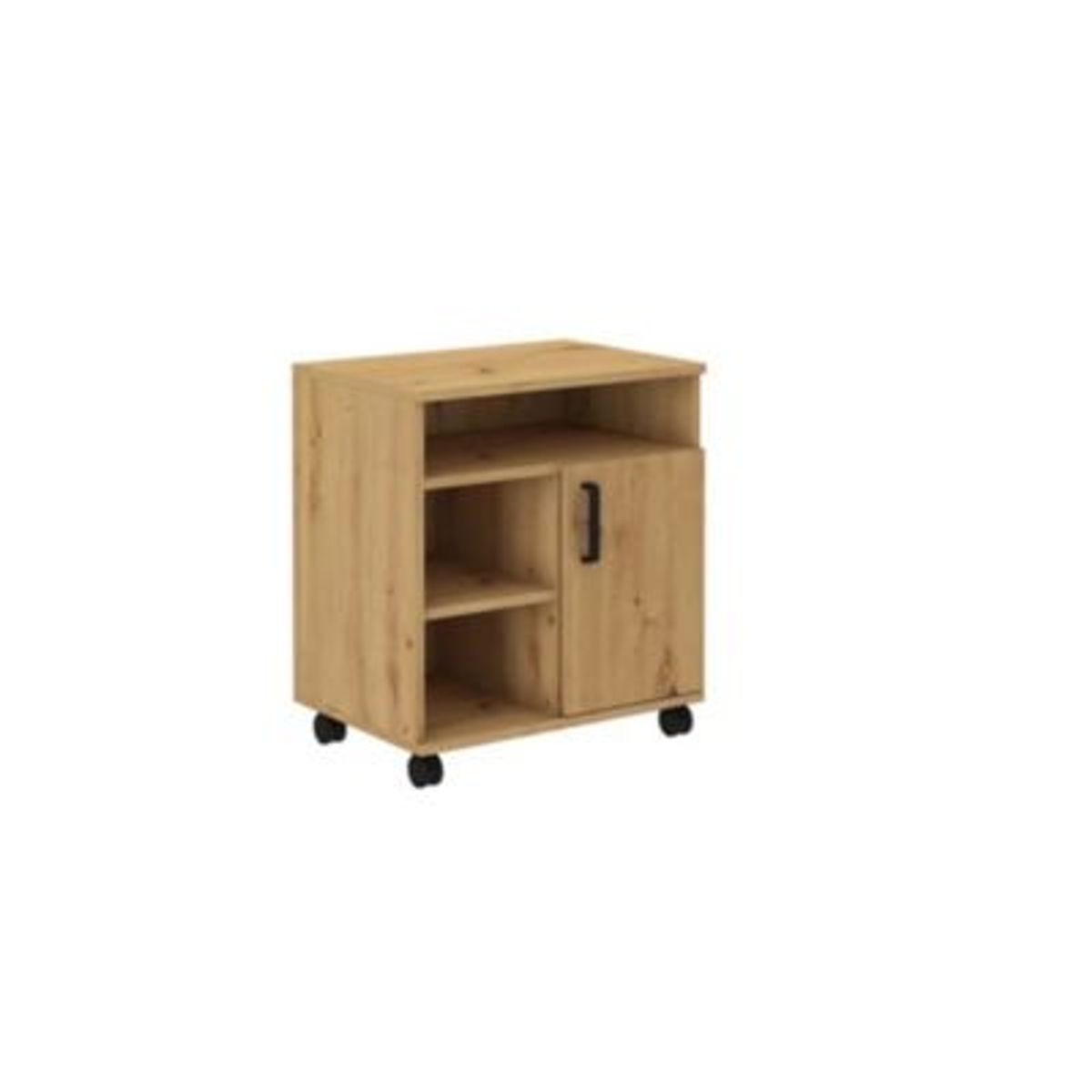 GENERICO - Mueble Auxiliar de Escritorio Hisashi Marrón R&R MUEBLES