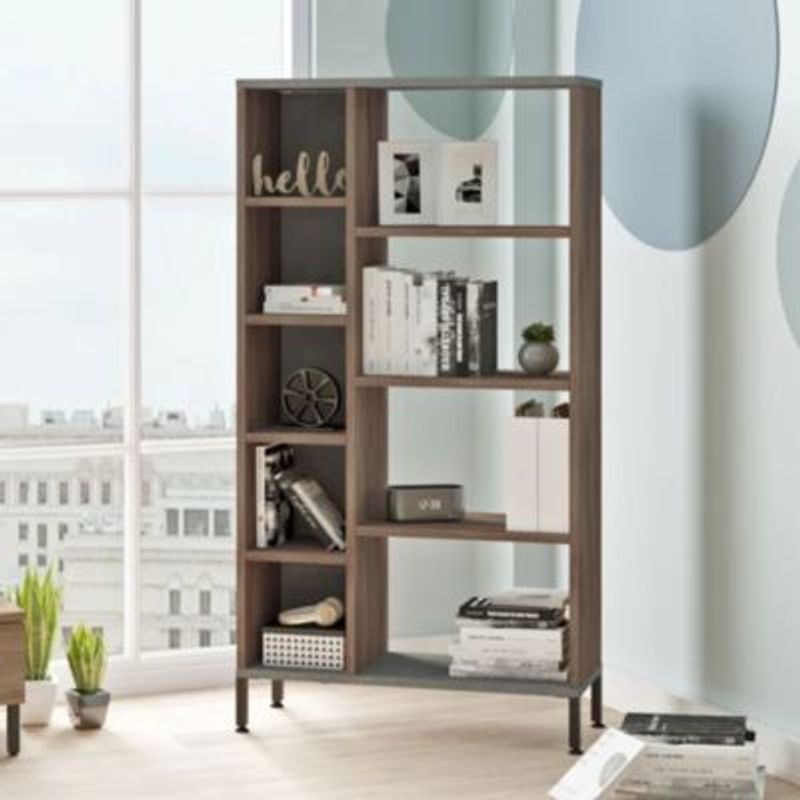 GENERICO - Estante Moderno Eureka Marron R&R MUEBLES