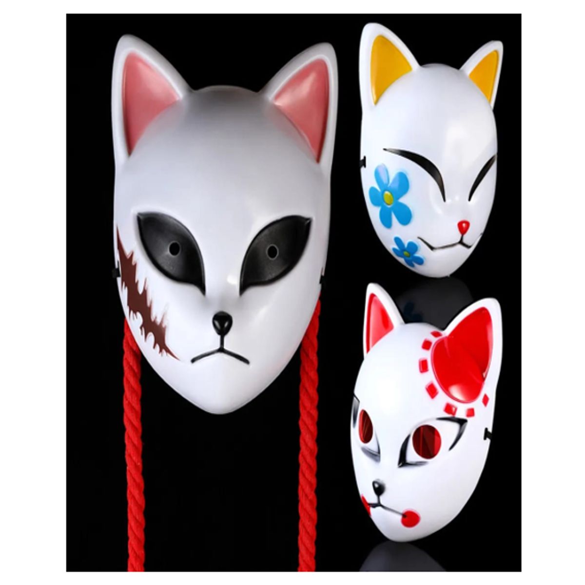 GENERICO - Máscara para Halloween Máscara de Gato