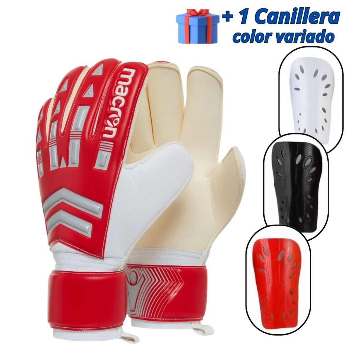 MACRON - Guantes de Arquero Modelo OCTOPUS XF GK - Macron