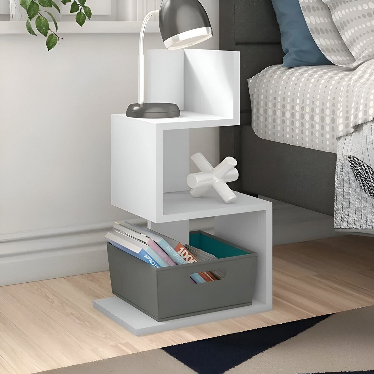 73 EXPERIENCE - Mesa Auxiliar Calli Color Blanco 73 Experience