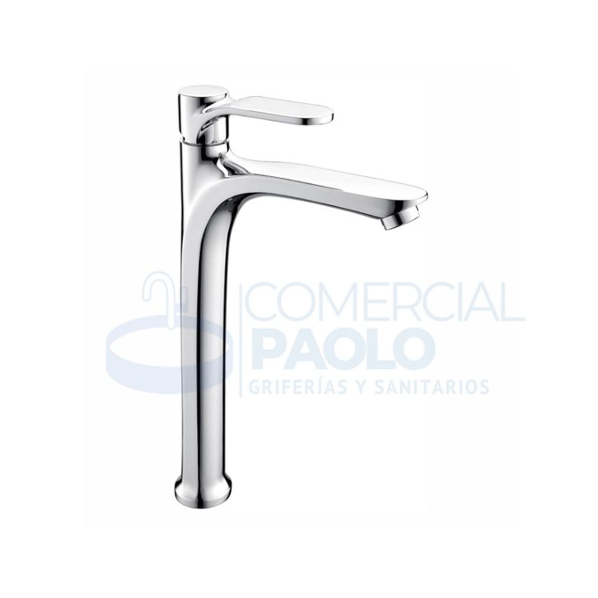 GENERICO - LLAVE DE LAVATORIO ALTO CROMADO LEBRON SEVILLA 545-T