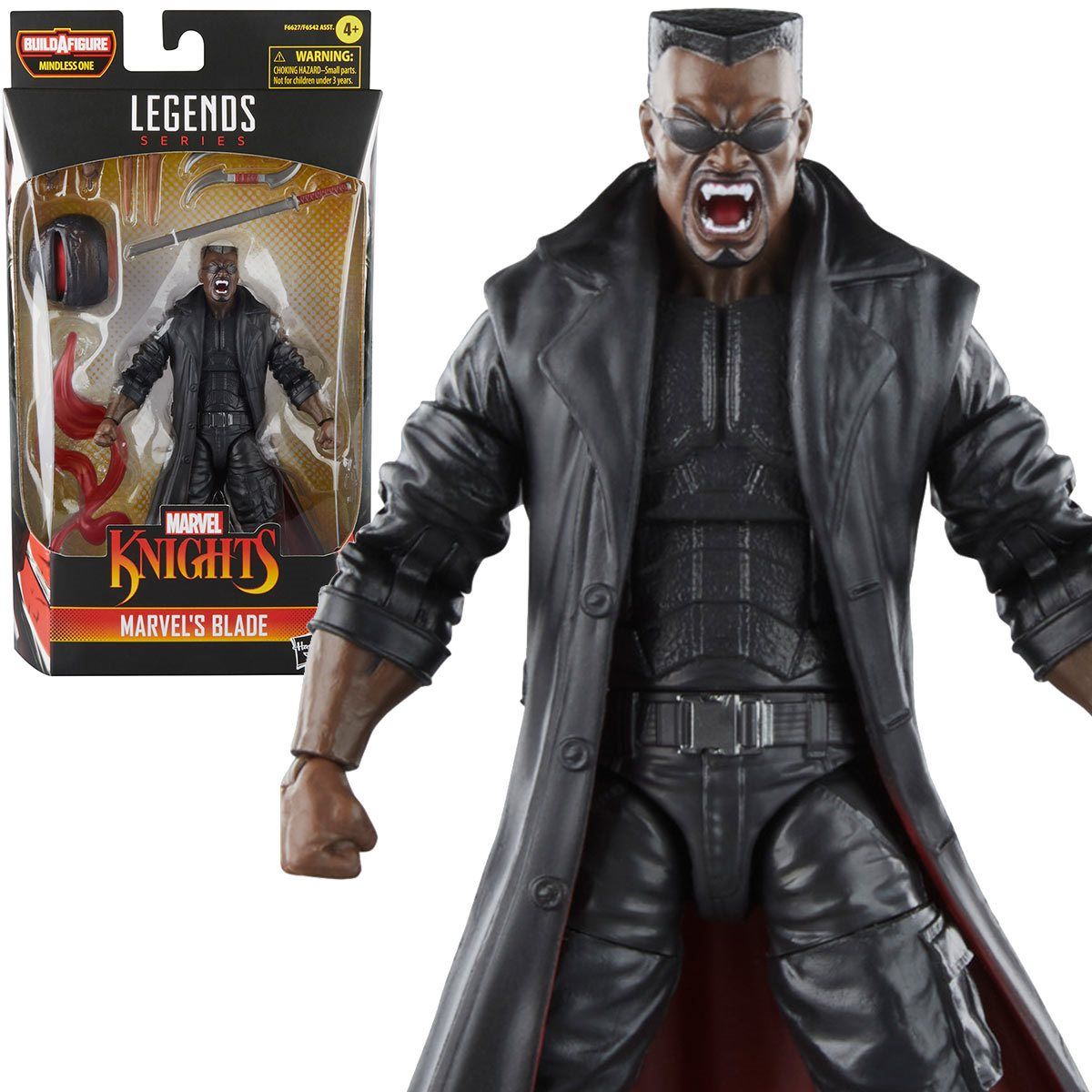 MARVEL - Blade Marvel Knights Marvel Legends Mindless One BAF