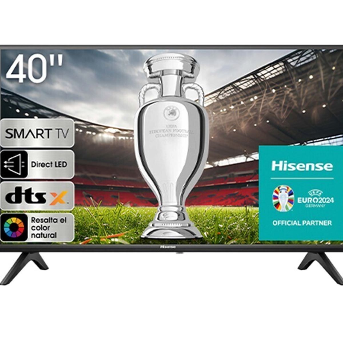 HISENSE - Televisor Hisense 40 FHD Smart TV con Bluetooth 40A4K