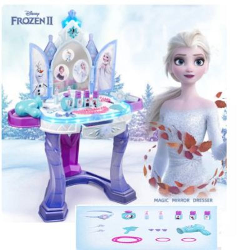 IMPORTADO MC - Centro Maquillaje Sensor de Mano Musical y Luces Frozen