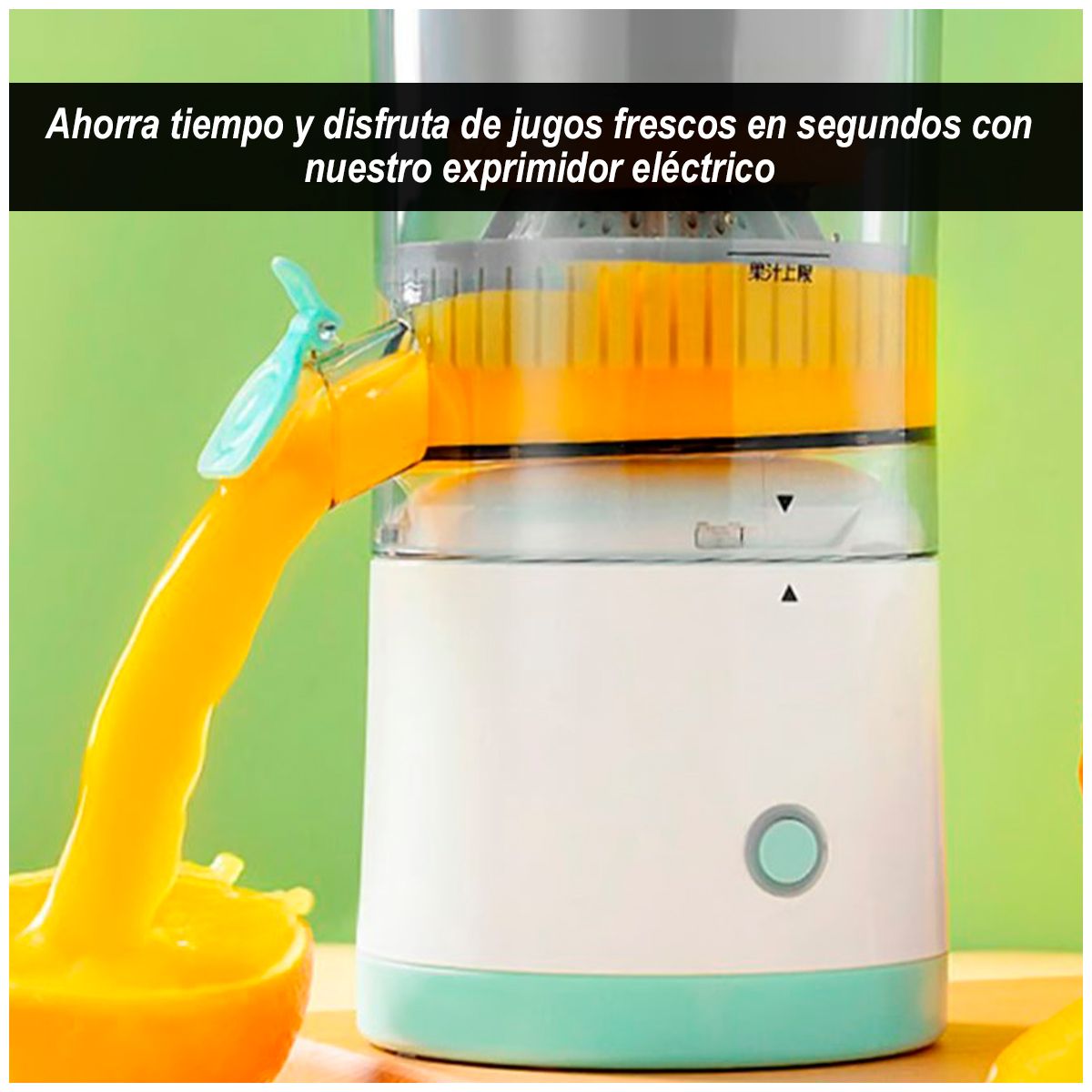 GENERICO - Exprimidor Eléctrico de Frutas y Verduras